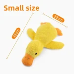 1/3PCS Things For Dogs Dogs Accessories Dog Supplies Calming Duck Squeaky Plush Toy Luxury Sleep Aid Durable Puppy Companion Pet - Image 6