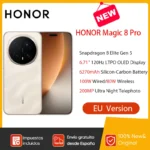 Global Version HONOR Magic 8 Pro 5G Smartphone Snapdragon 8 Elite Gen 5 200MP AIMAGE 6270mAh 100W 6.71''OLED NFC eSIM Honor