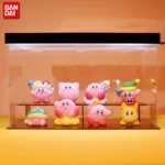 8Pcs/Set Games Star Kirby Anime Figure Cute Cartoon Pink Kirby Mini Figure Decorative Collection Toy For Children's Gifts - Image 3