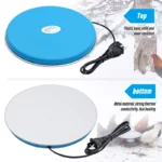 19/25cm Pigeon Drinker Heating Plate Winter Chicken Quail Poultry Drinking Water Constant Temperature Base Insulation - Image 5