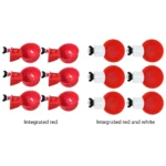 6Pcs Poultry Drinking Bowl Feeder Waterproof Automatic Chicken Drinker Cup Kit Livestock Feeding Watering Supplies - Image 2