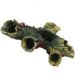 Artificial Landscape Ornament Multifunction Aquarium Hollow Log Decor Non-toxic Resin Fish Hiding Cave for Fish Tank Aquarium - Image 3