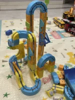 Children'S Puzzle Electric Magnetic Track Set With Anti-Gravity Vehicles Stem Railway Building Blocks Diy Train Car Kid Gift Toy - Image 6