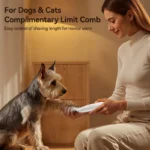 ROJECO Pet Electric Clipper For Cat Claw Foots Hair Trimmer With LED Light Rechargeable Dog Foot Haircut Shaver Grooming Supply - Image 2