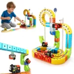 Magnetic Rail Car Cube Toys DIY Building Blocks Educational Toys Magical Track Train Construction Kids Children Gifts - Image 5