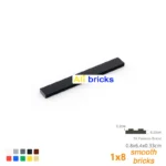 200pcs Bulk Building Blocks Figure Bricks Smooth 1x8 10Colors Educational Creative Size Compatible With 4162 Toy for Children - Image 4