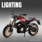 1:12 Dream Wing CB650R Alloy Sports Motorcycle Model Diecasts Metal Track Racing Motorcycle Model Sound and Light Kids Toys Gift - Image 3