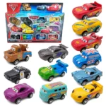 New Mini Cars Disney Pixar Cars 3 Rebound Car Model 12 PCS Lightning McQueen Jackson Storm Plastic Toys For Children Gift Boxes - Image 4