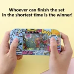 Water Ring Game For Kids Aqua Loop Toss Toys Retro Challenging Handheld Toys Children Console Ring Squeeze Puzzle Machine Toys - Image 2