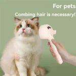 Steam Cat Brush Pet Grooming Comb Removing Loose Hair Hair Steam Styling Accessories For Dogs And Cats - Image 3