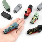 Mini Alloy Retro Steam Train Toy Kit Die-Cast Pull Back Simulation Steam Train Model Toys for 3-6 Years Old Kids Boys and Girls - Image 4