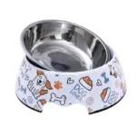 HOOPET Stainless Steel Pet Bowl Cat Feeder Drinker Supplies Kitten Puppy Food Feeding Water Drinking Bowls Pet Accessories - Image 5