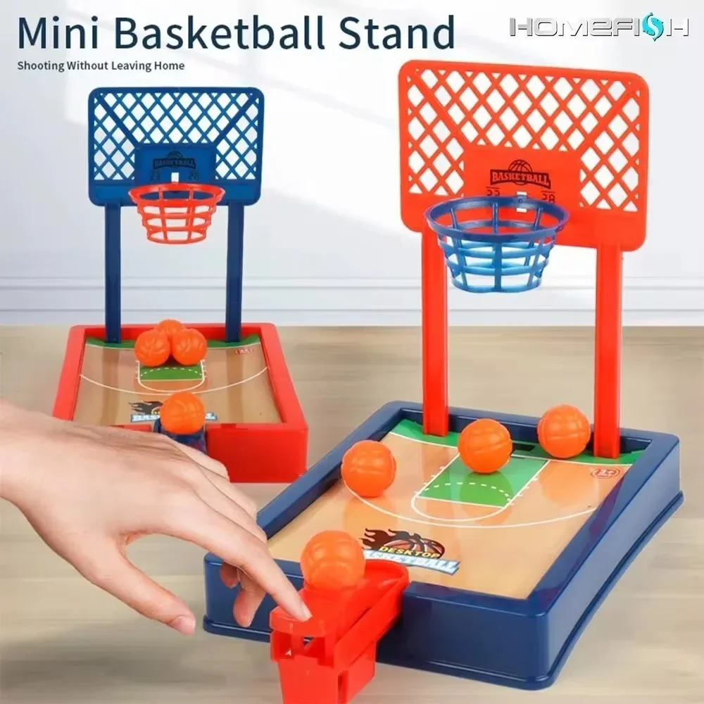 kf-S734d05f5057e4bdcbf1267f32948875bU Basketball Game.Mini Desktop Tabletop Portable Travel Or Office Game Set for Indoor Or Outdoor. Fun Sports Novelty Toy Or Gift - Image 1