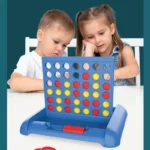 Connect 4 In A Line Board Game Children's Educational Toys Classic Party Chess Family Toy Early Educational Puzzle Thinking Gift - Image 3