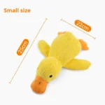 Dog toy plush companion sleeping duck bite resistant teeth grinding sound relief duck sound toy - Image 2