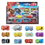 New Mini Cars Disney Pixar Cars 3 Rebound Car Model 12 PCS Lightning McQueen Jackson Storm Plastic Toys For Children Gift Boxes