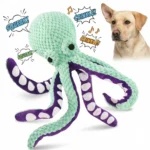 Soft Dog Toy Interactive Chew Toy Product Fleece Dental Grinding Squeak Fun Puppy Pet Accessories Cat Training Supplies product - Image 4