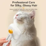 ROJECO Pet Steam Comb Electric Spray Brushes For Dog Cat Hair Removal Combs Pet Hair Grooming Tool Hair Remover Water Mist Brush - Image 4