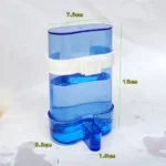 Birds Water Feeders Dispenser Automatic Bird Feeder Parrot Canary Parakeet Cage Food Drinking Feeding Supplies Pet Accessories - Image 6