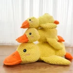 Dog Toy Plush,Sleeping Duck With Sound Pet Interactive Plush Bite Resistant Teeth Grinding Puppy Cat Relieve Boredom Pet Product - Image 6