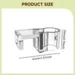 Transparent Aquarium Plant Holder Hanging Fish Tank Plant Pot Plant Growth Tool for Plant Cultivation Aquarium Decor - Image 6