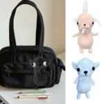 Funny Chihuahua Puppy Plush Pendant Ugly And Cute Creative Dog Plush Toy Backpack Abstract Plush Keychain Gift Plush Pet Toys - Image 6