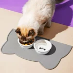 Non-slip For Dogs Water Feeding Dog Accessories Waterproof Watering Supplies Silicone Food Mat Pet Cats Feeders Pets Products - Image 2