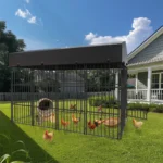 Heavy Duty Dog Kennel Welded Metal Playpen 64.9” Large Animal Cage for Outdoor And Indoor Use Pet Safety Barrier - Image 2