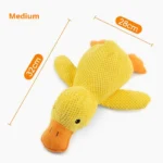 Dog toy plush companion sleeping duck bite resistant teeth grinding sound relief duck sound toy - Image 3