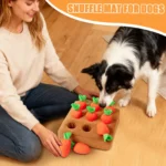 Dog Snuffle Mat for Puppies & Adult Dogs - Interactive Feeder Enrichment Toy for Anxiety Relief - Slow Puzzle Game for Dogs Cats - Image 2