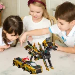 Newest 2 in 1 Magic Transformation Car Transforms into Horse Transformation Toys Magnetic Collision Deformation Car Gift - Image 4