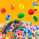 Beads Toys Plastic Children Handmade DIY Puzzle Early Education Toy Rope Threading Games Kids Self Made Bracelet Necklace Gifts - Image 4