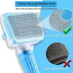 Dog Hair Remover Brush Cat Dog Hair Grooming And Care Comb For Long Hair Dog Pet Removes Hairs Cleaning Bath Brush Dog Supplies - Image 4