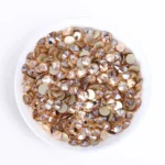 SS3-SS30 Crystal Golden Shadow Non-Hotfix Flatback Glass Rhinestones All Sizes Gold Bottom Stones Beads Nail Art Craft Decor - Image 5