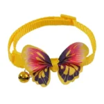 Cute Butterfly Bell Pet Collars Multicolor Adjustable Dog Cat Collars Fashion Dressing Decor Pet Supplies Home Accessories - Image 5