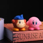 8Pcs/Set Games Star Kirby Anime Figure Cute Cartoon Pink Kirby Mini Figure Decorative Collection Toy For Children's Gifts - Image 6