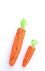 Carrot Pet Cat Toy Paper Rope Chew Toys Built-In Bell Small Animals Cute Pet Toys Pet Supplies Tooth Cleaning Toys Toys For Cats - Image 6