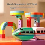 Versatile Magnetic Track Car Magnetic Sheet Children'S Puzzle Toy Electric Magical Magnetic Block Anti Gravity Toy Birthday Gift - Image 4