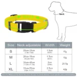 Adjustable Dog Collars for Small Medium Large Dogs,Thin Nylon Webbing & Quick Release Plastic Buckle Dog Collar Pet Accessories - Image 5