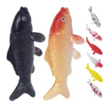 8pcs Mini Koi Fish Statues Realistic Pvc Micro Carp For Aquarium Fairy Garden Diy Art Projects Aquarium Decorations - Image 6