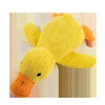 Dog toy plush companion sleeping duck bite resistant teeth grinding sound relief duck sound toy - Image 6