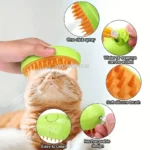 3 in 1 Pet Brush Cat Steam Brush Comb Dog Brush Electric Spray Cat Hair Brushes Massage Pet Grooming Hair Removal Combs - Image 6