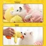 1/3PCS Things For Dogs Dogs Accessories Dog Supplies Calming Duck Squeaky Plush Toy Luxury Sleep Aid Durable Puppy Companion Pet - Image 3