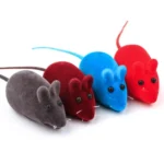 Rubber Cat Toy New Sound Plush Pet Supplies Playing Teasing Mouse Model Kitten Interactive Toy Dog - Image 2