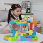 Versatile Magnetic Track Car Magnetic Sheet Children'S Puzzle Toy Electric Magical Magnetic Block Anti Gravity Toy Birthday Gift - Image 5