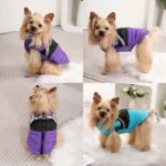 Dog Jacket Winter Waterproof Pet Clothes With Harness For Small Medium Dogs Cats Puppy Coat Reflective French Bulldog Apparel - Image 6
