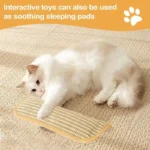Cat Scratcher Interactive Toys for Cat Catnip Pillow Kitten Claw Grinder Scratching Post for Cats Chew Bite Toys Pet Supplies
