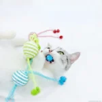 Cat Toy Self Hi Cats Sticks Cat Toys Interactive Ropes Ball Toys for Pet Dogs Teasing Bite-resistant Wool Ball Gatos Accesorios - Image 6