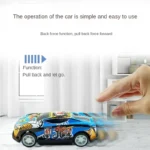 Kids Alloy Pull Back Car Toys Mini City Cartoon Inertia Racing Car Model Diecast Vehicle For Boys Girls Birthday Xmas Gift Bag - Image 3