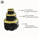 Octagon Foldable Pet Playpen Oxford Fabric Dog Cage Removable Washable Cat Tent and Whelping Box for Puppies/Kittens - Image 2